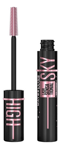Máscara Maybelline Lash Sky High0.24 Color Negro Cosmico 6ml