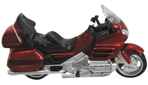 Nuevo Ray 1:12 Escala Honda Gold Wing 2010 Red Diecast Model