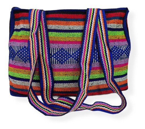 Imagen 4 de 5 de Bolsa De Mano Artesanal Mexicana Tote Para Dama Grande