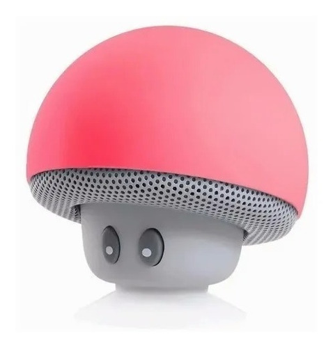 Mini Bocina Portátil Hongo Bluetooth Recargable Con Ventosa