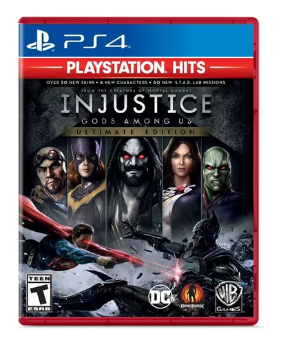 Injustice: Gods Among Us Injustice Ultimate Edition Warner Bros. PS4 Físico