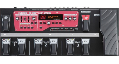 Boss Rc-300 Pedal Multiefectos Loop Station 3-track