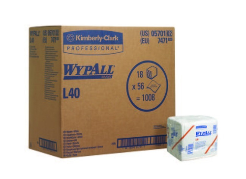 Wypall L40 Desechable Toallas Secado [caja Con 18 Paq 56 Pz]