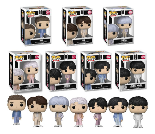 Funko Pop Bts Proof Rm Jin Suga J Hope Jimin V Jung Kook