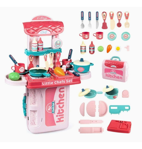 Imagen 1 de 7 de Juego De Cocina Para Niñas