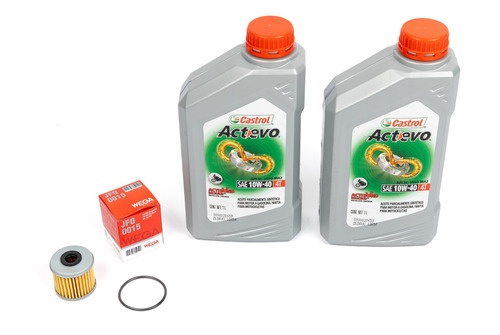 Kit Service Filtro Aceite + Actevo 10w40 Honda Crf 150r/rb