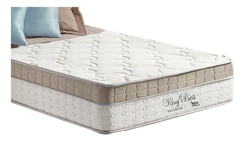 Cama Box King: Colchão Molas Ensacadas Anjos King Best+base