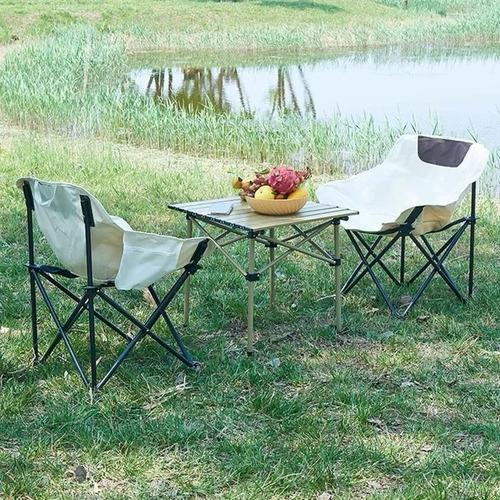 Silla Sillón Plegable De Camping Playa Varios Colores Cod598 Azul