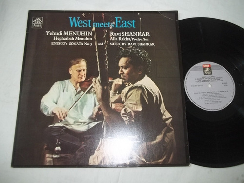 Lp Vinil - Yehudi Menuhin E Ravi Shankar - West Meets East