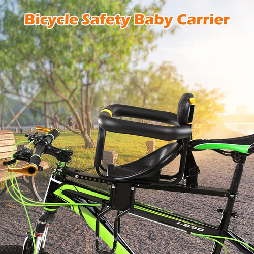 Asiento De Bebé Para Bicicleta, Portabebés De Seguridad Para
