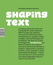 Comprar Libro: Dar Forma Al Texto: La Tipografía, La Tipografía Y El