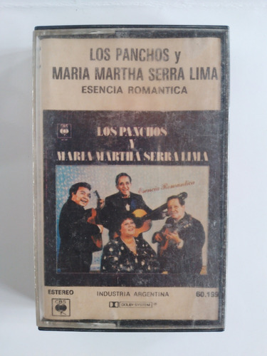 Los Panchos Maria Marta Serra Lima Esencia Romantica Casette