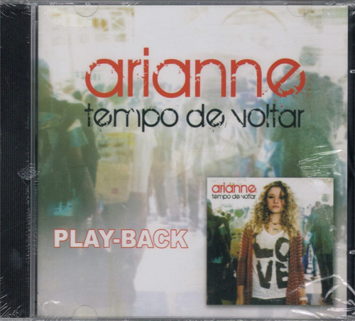 Cd Arianne - Tempo De Voltar - Play-back