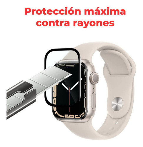 Protector Pantalla Para Apple Watch Screen Force Curve Hd