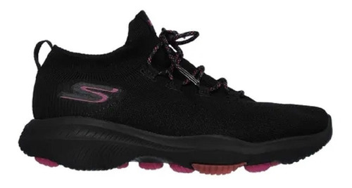 Tenis Skechers Gowalk Revolution Negro/rosa Dama 15667x/bknp