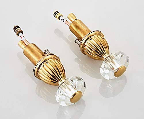 Grifo Bao 3 Agujeros Oro Ti-pvd