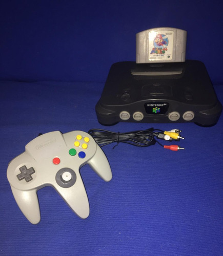 Nintendo 64 Destravado,, 2 Jogos E Analógico 100%