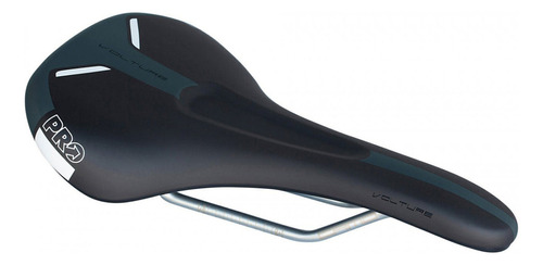 Sillín Shimano Pro negro Volture Chrome de 142 mm, 275 x 142 mm