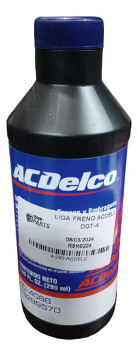 Liga De Freno Acdelco Dot-4