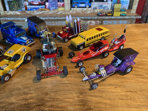 Toy Zone By Tom Daniel Coleção 10 Miniaturas Diecast Custom