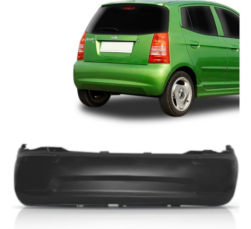 Parachoque Traseiro Kia Picanto 2008 2009 2010 2011