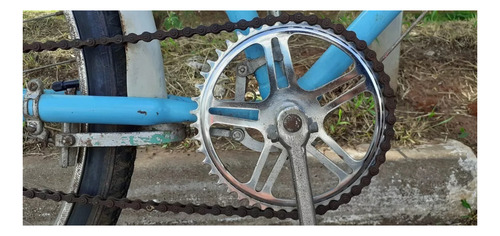 Bicicleta Caloi Aro 26 Ferro Antigo P/restauro Ano 1970 (Recondicionado)