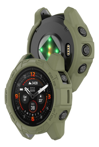 ' Funda De Reloj Tpu Para Garmin Epix Pro 47 Mm/fenix 7/7