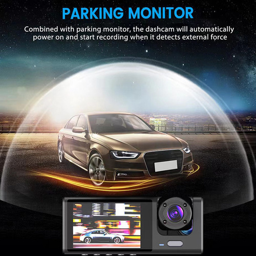 H Cámara Coche Grabadora Video Wifi Espejo Retrovisor.cámara