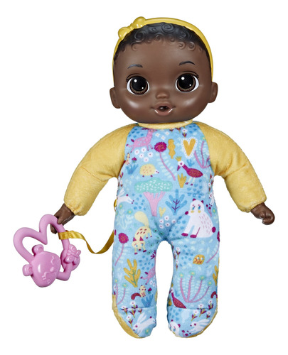 Baby Alive Soft N Cute - Muñeca De Pelo Negro, Juguete De .