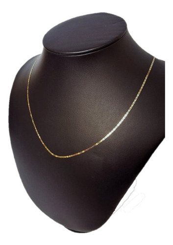 Correntinha De Ouro 18k 0.750 Piastrine 40cm