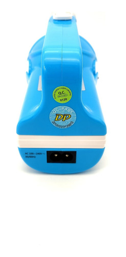 Imagem 3 de 7 de Lanterna Holofote Recarregável 1+2 Led 110v 220v Az Dp-7308