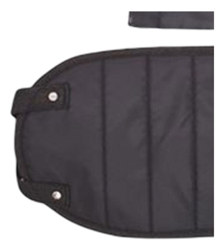 Hamaca Para Pies De Avión, Plegable, Ajustable, Negro