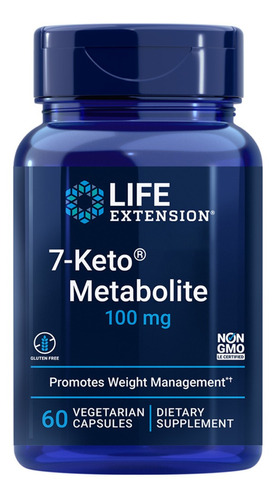 Life Extension - 7-keto Metabolite 100 Mg 60 Capsulas Usa