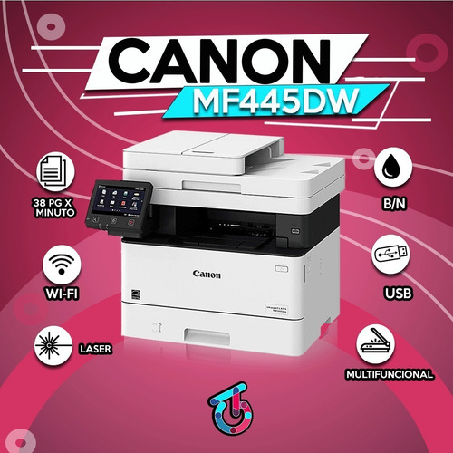 Imagen 1 de 1 de Multifuncional Image Class Canon Mf-445dw Nueva