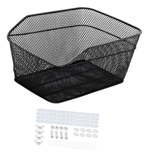 Cesta Trasera Para Bicicleta, Cesta Universal De Alambre De