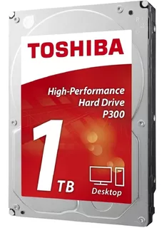 Toshiba Disco 1tb P300 3,5 7200 Sata Pc 64mb Hdwd110uzsva