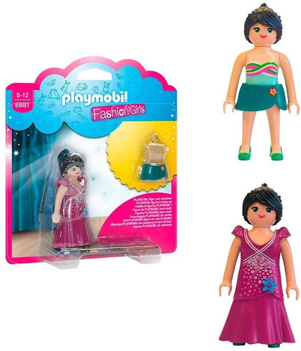 Playmobil - Fashion Girls - Moda De Festa - Sunny - Boneca