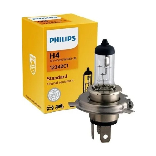 Kit 10 Lampada H4 12v 60/55w Philips Original Automovel