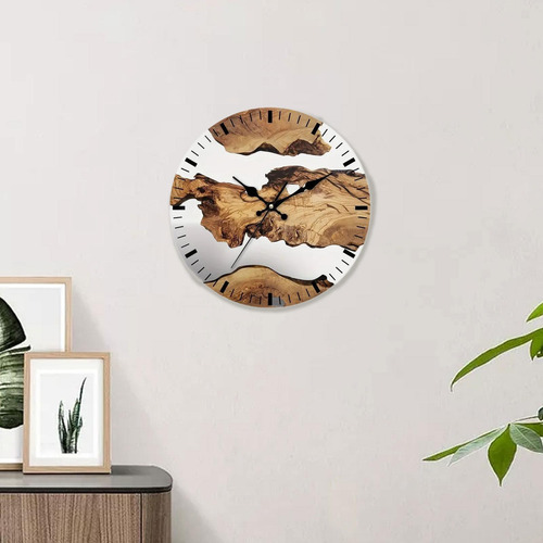 Reloj De Pared Reloj De Pared Redondo Silencioso Estilo A