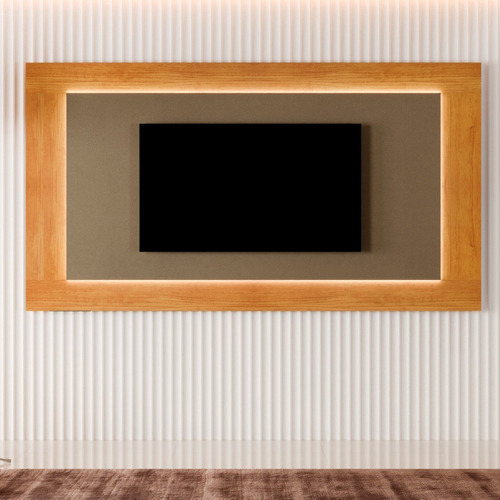 Painel Sobreposto Grecia 220cm Para Tv De Até 65 Dawt