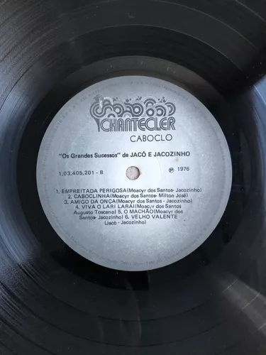 LP/VINIL JACÓ E JACÓZINHO - 70 - 1979 - CAPA EM MAL EST