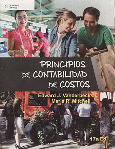 Libro Principios De Contabilidad De Costos De Edward J Vande