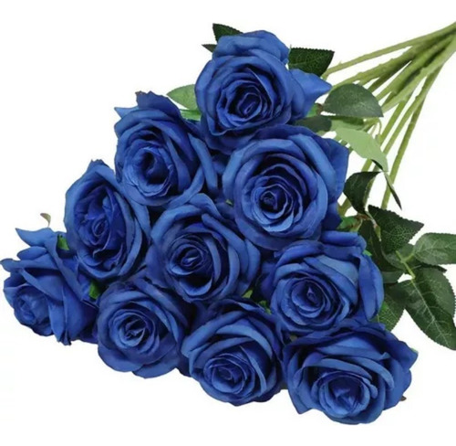 / S 10 Ramos De Rosas Artificiales De Seda Para Bodas