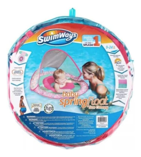 Swimways Toldo Flotante De Primavera Para Bebé, Unicornio Si