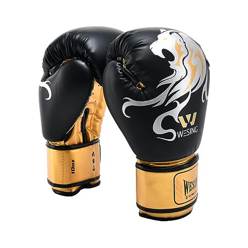 Wesing Pro Grade Boxing Gloves For Women And Men, Kickbox