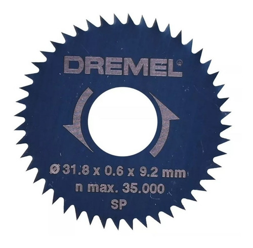Imagen 3 de 6 de Aditamento Para Minitorno Mini Sierra Circular 1 1/4 Dremel
