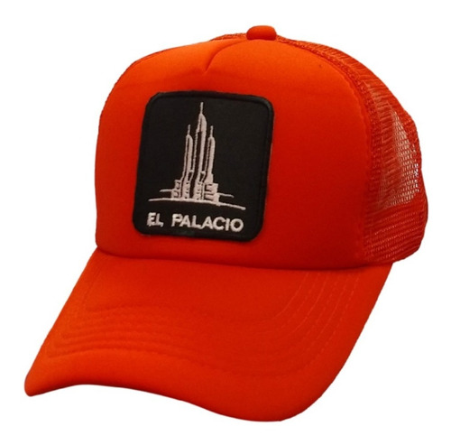 Imagen 2 de 5 de Gorra Trucker Torre Bordada Huracán Roja