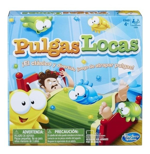 Juego De Mesa Pulgas Locas Hasbro Gaming