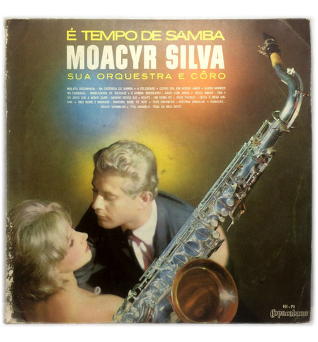 Vinilo Moacyr Silva E Tempo De Samba Lp Uruguay 1963