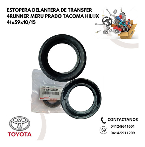 Estopera Delt De Transfer Meru Prado 4runner 41x59x10/15